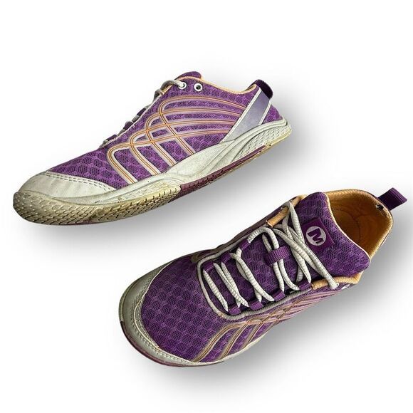 Merrell Women's Athletic Shoes Purple Size 7 Vibram Soles Trail Running - Picture 9 of 13